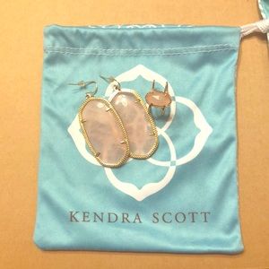 Kendra Scott Rose Quartz set